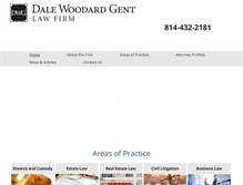 Tablet Screenshot of dalewoodard.com